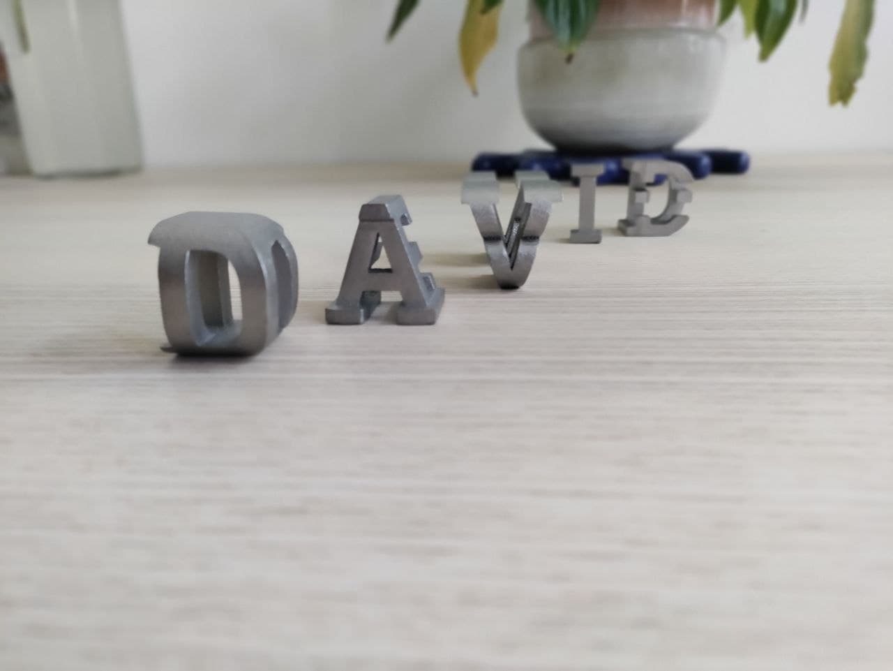 David & Debbie — Steel — view 1