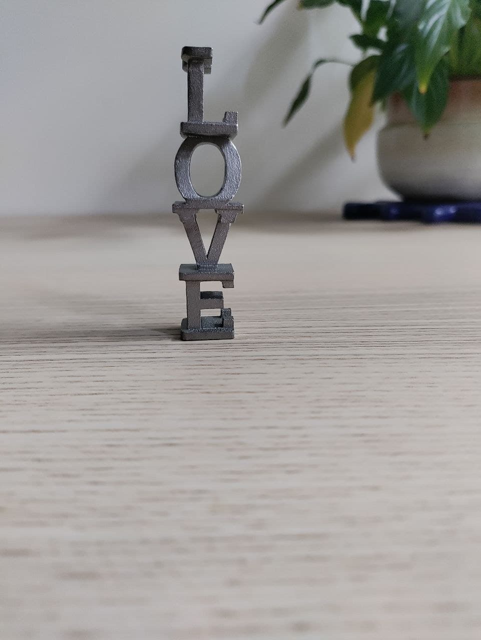 Love & Hate — Steel Vertical — view 1