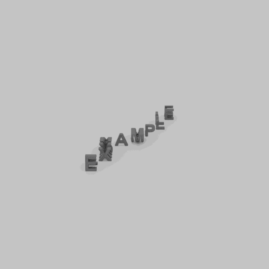 Minimal Ambiglyph animation